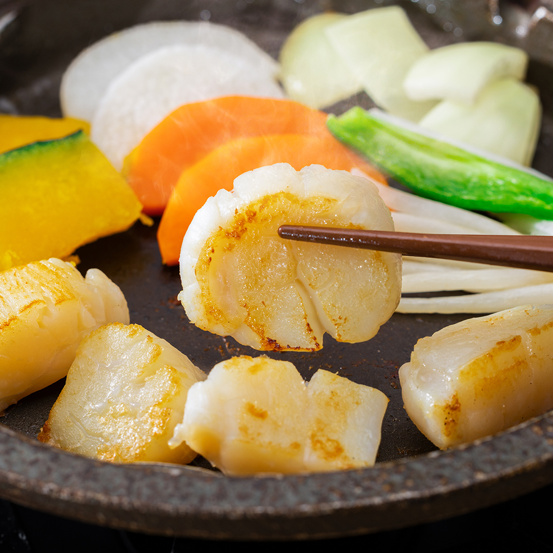 新・ご当地グルメの「平内ホタテ活御膳」