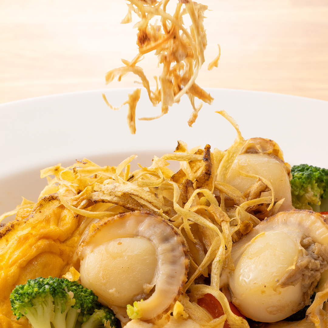 『青森ゴボウ』＆ホタテの北のチャンプルー定食