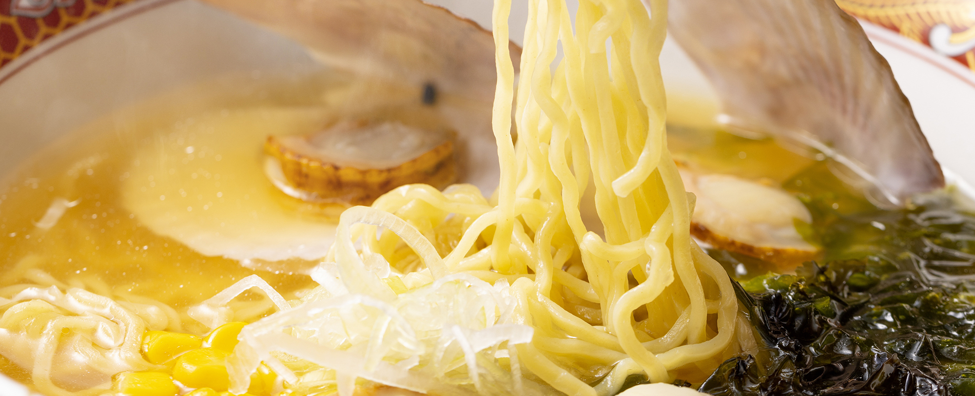 陸奥湾ホタテ殻付き塩ラーメン